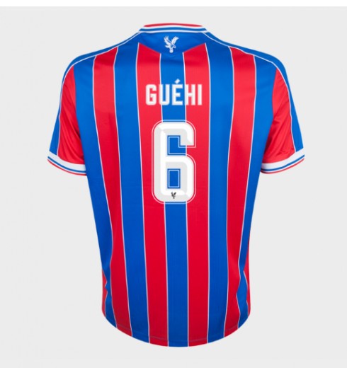 Crystal Palace Marc Guehi #6 Domácí Dres 2025-26 Krátký Rukáv Crystal Palace Marc Guehi #6 Domácí Dres 2025-26 Krátký Rukáv